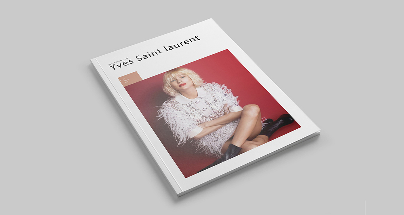 Yves Saint Laurent品牌杂志设计